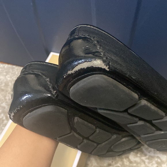 Michael Kors Fulton Moc Black Leather Womens Ballet Flats size 8 1/2 - Picture 4 of 4